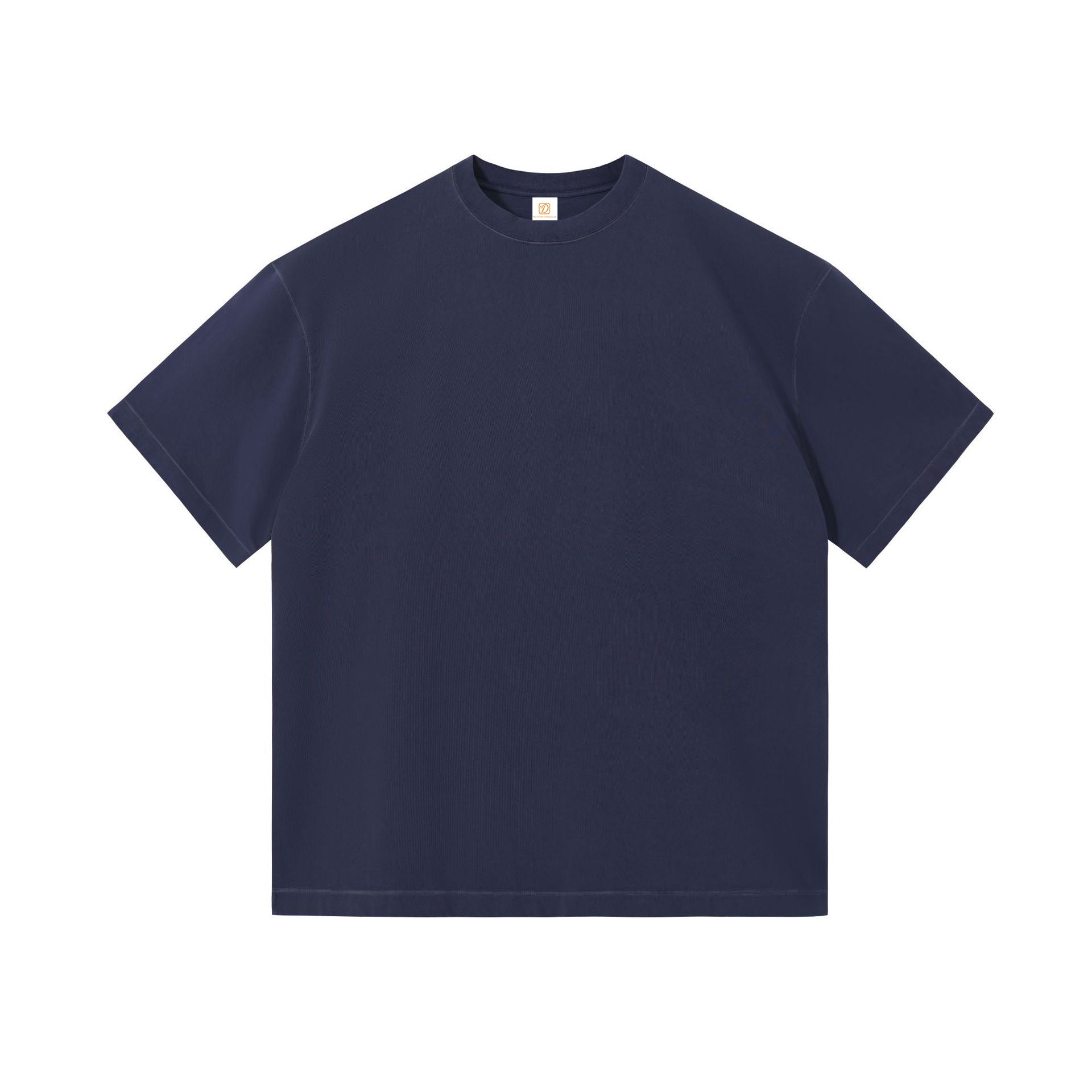 t Shirt Manufacturer Black Basic Streetwear Customized Distressed High Quality Pure Color Plus Size Men's Drop Shoulder t Shirt