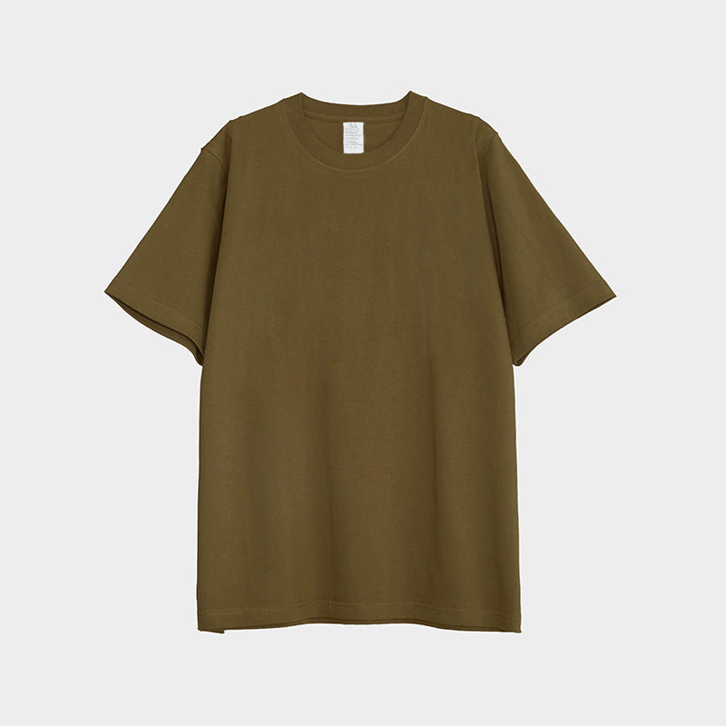 Wholesale Price t Shirt Customized High Quality 100% Cotton Pure Color 2026 Summer Streetwear New Design Round Neck t Shirts