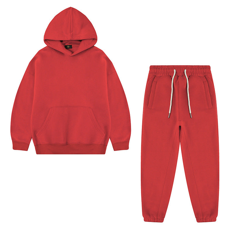 13 Color Patterned Children's Sweatshirt Set Loose Fitting 100% Cotton Casual Brand Sweatshirt Suit Fall and Winter Style
