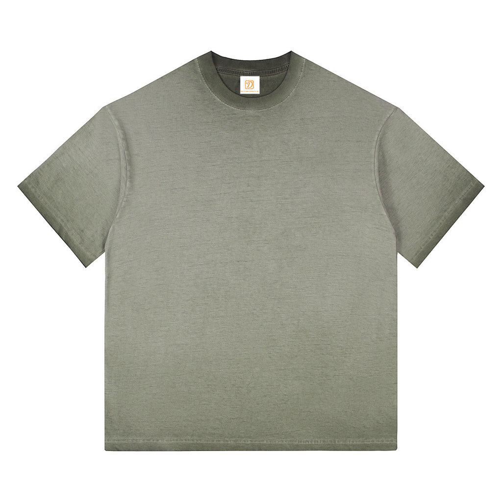 Wholesale Price Custom Streetwear Vintage Drop Shoulder Acid Washed High Quality Fashion Plain Tshirts for Printing
