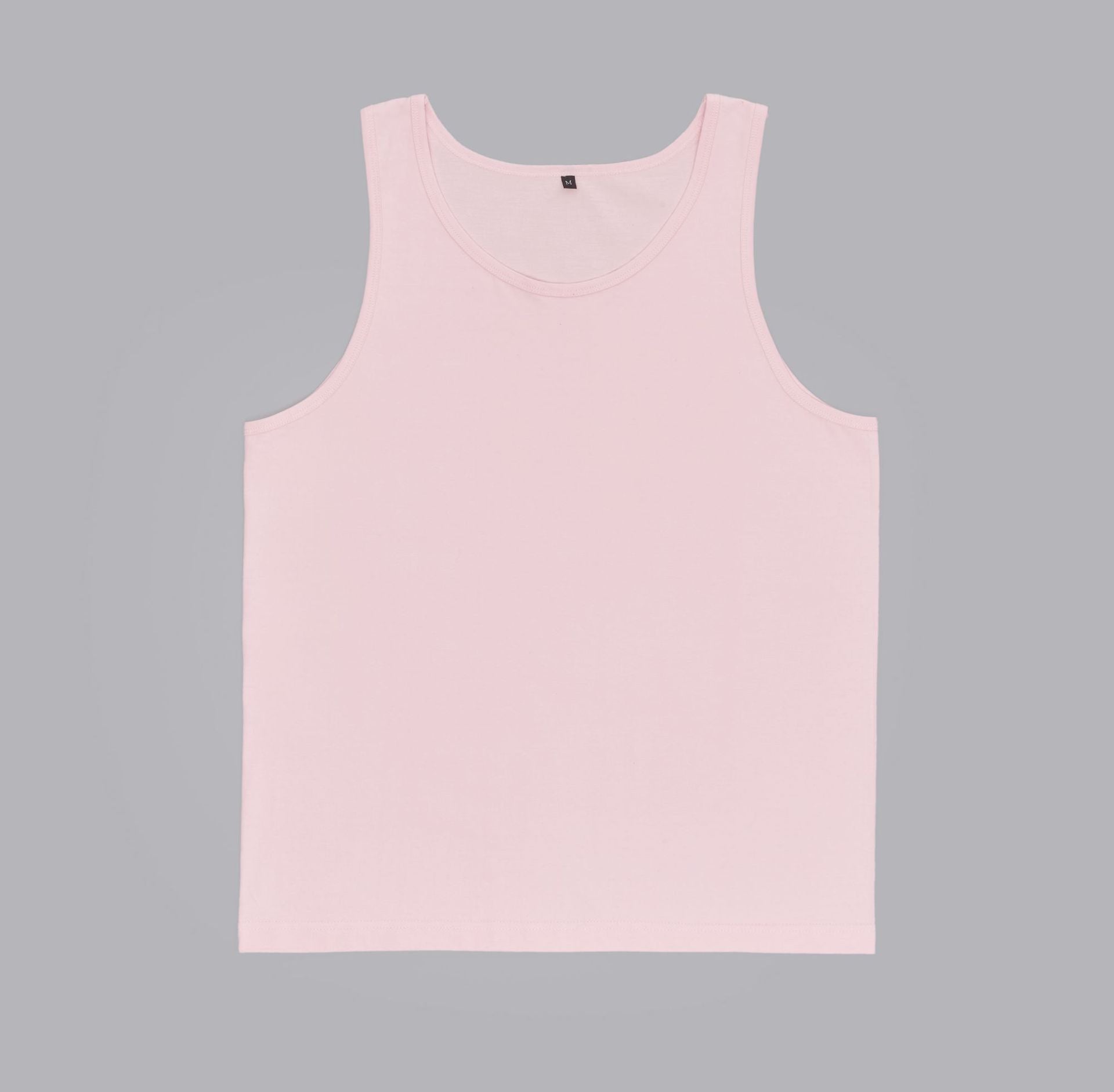 Oem Brand 12 Color Pure Cotton Thin tank Top with Custom Designed Patterns Summer Casual Fashion Style Customized t Shirts