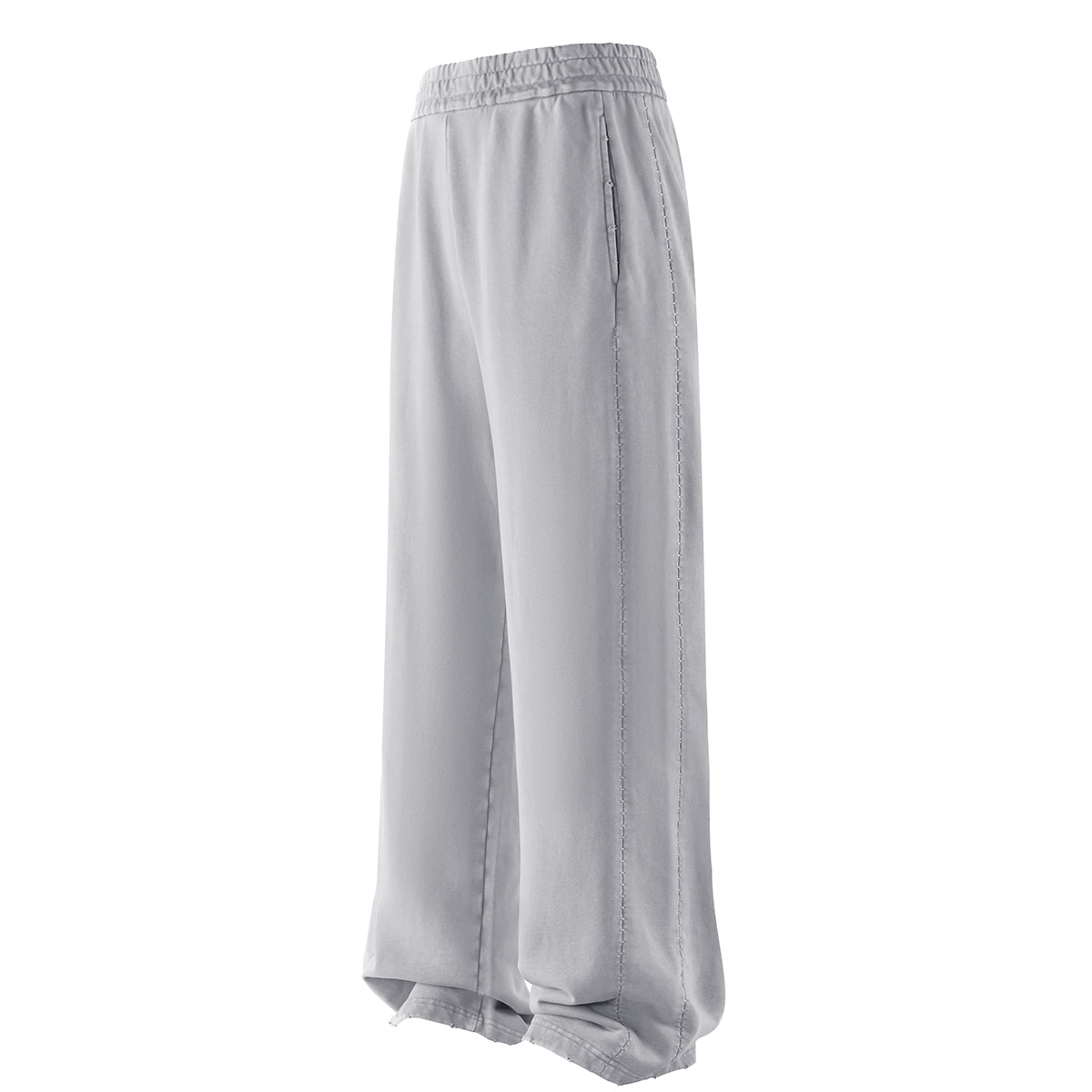 440g Heavyweight Vintage Sweatpants Sublimation 100% Cotton Loose Fit Screen Printed High Quality Design Men's Sweatpants