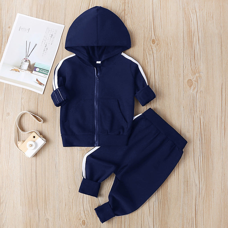 100% Cotton High Quality Custom Blank Streetwear Distressed Embroidery Heavyweight Drop Shoulder Winter Thick Children's Hoodie