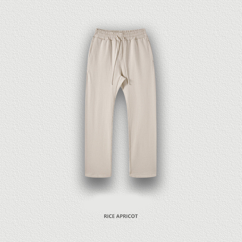 10 Color Heavyweight Casual Long Pants American Style Loose Straight Cut Joggers Sweatpants Spring and Autumn Collection