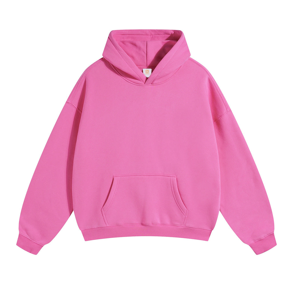 380g 100% Cotton Custom logo Hoodies Blank Pullover Multi Color Streetwear Distressed Embroidery Hoodies Unisex High Quality
