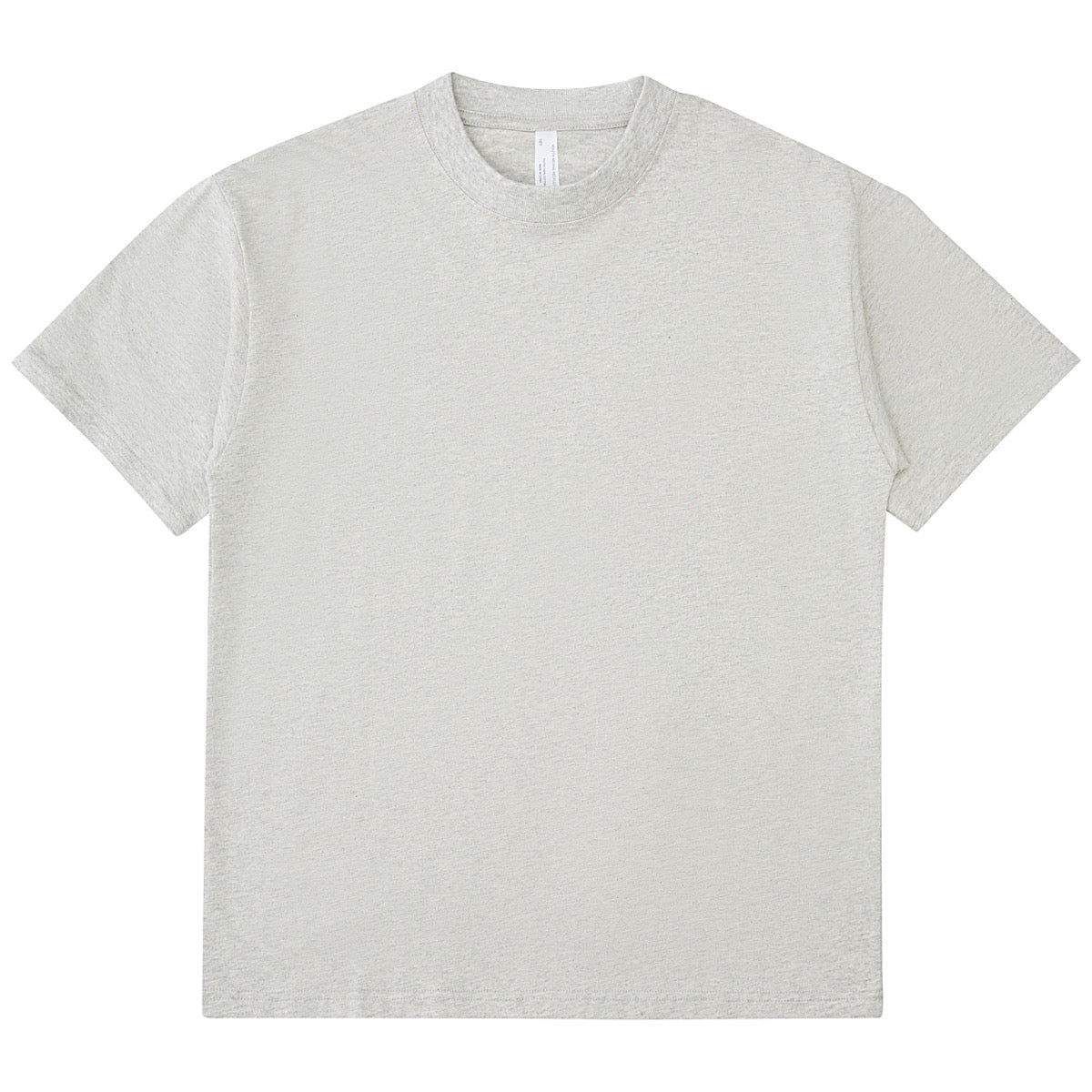 Unisex Plain Tshirts for Printing Loose Silhouette Dropped Shoulder Earth Tone T Shirt 100 Cotton Blanc Tshirts High Quality