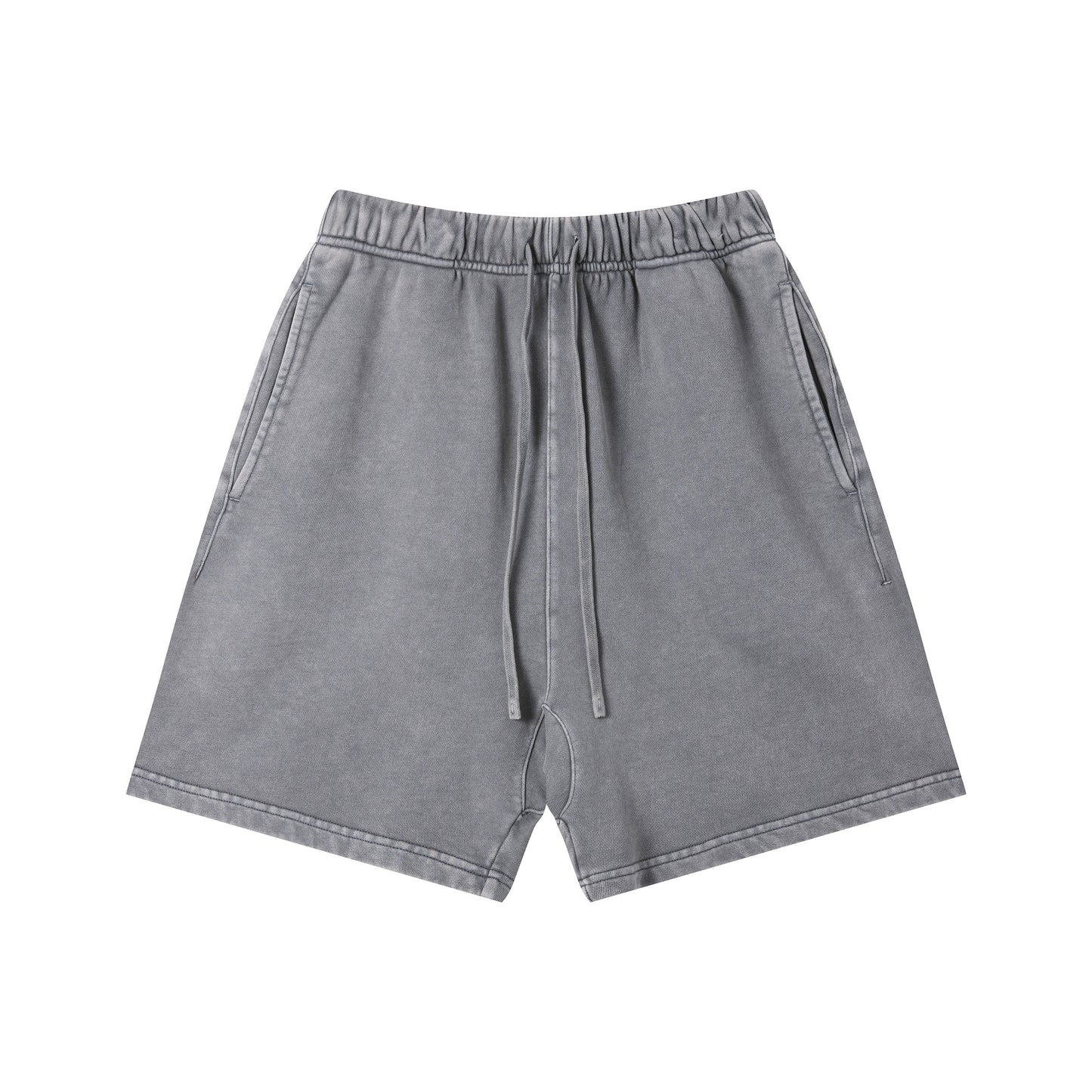 Heavyweight Custom Streetwear Shorts Vintage Loose Aicd Wash Blank High Quality Summer New Design Fashion Men's Shorts