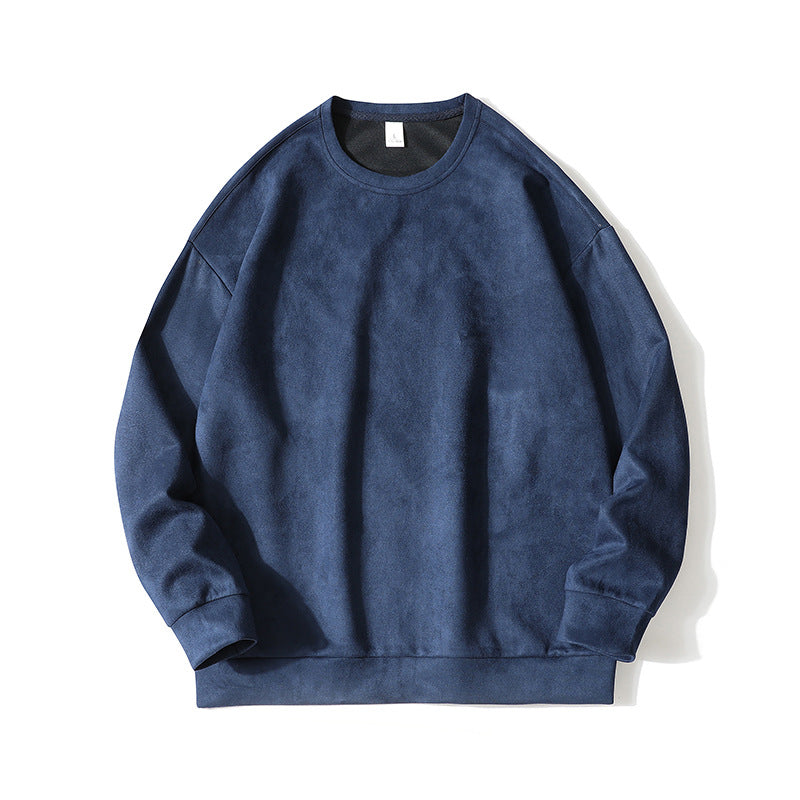 Custom Hoodies 5 Color Hooded Sweatshirt Men's and Women's Version High Street Style Loose Fit Dropped Shoulder Round Neckline
