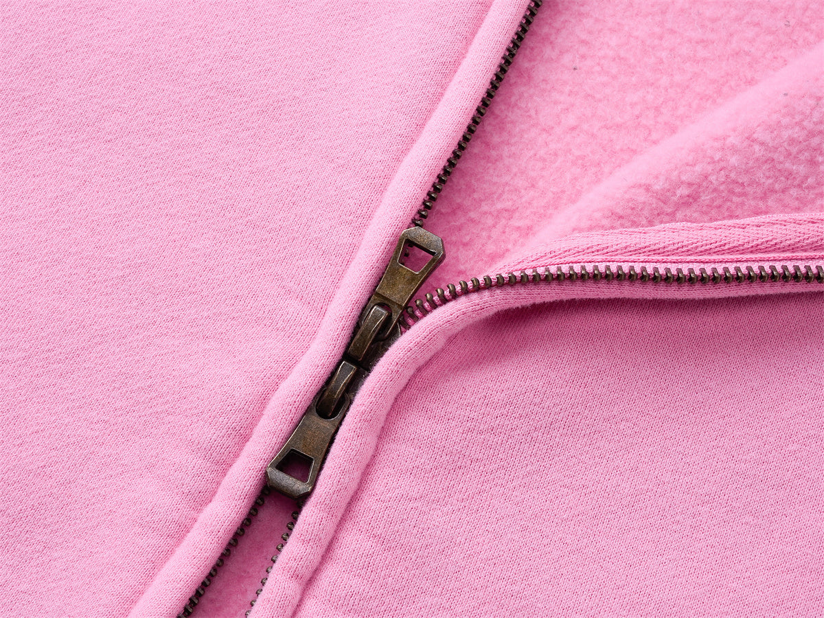 High Quality Unisex Boxy Short Sport Washed Vintage Knitted Casual Hoodies