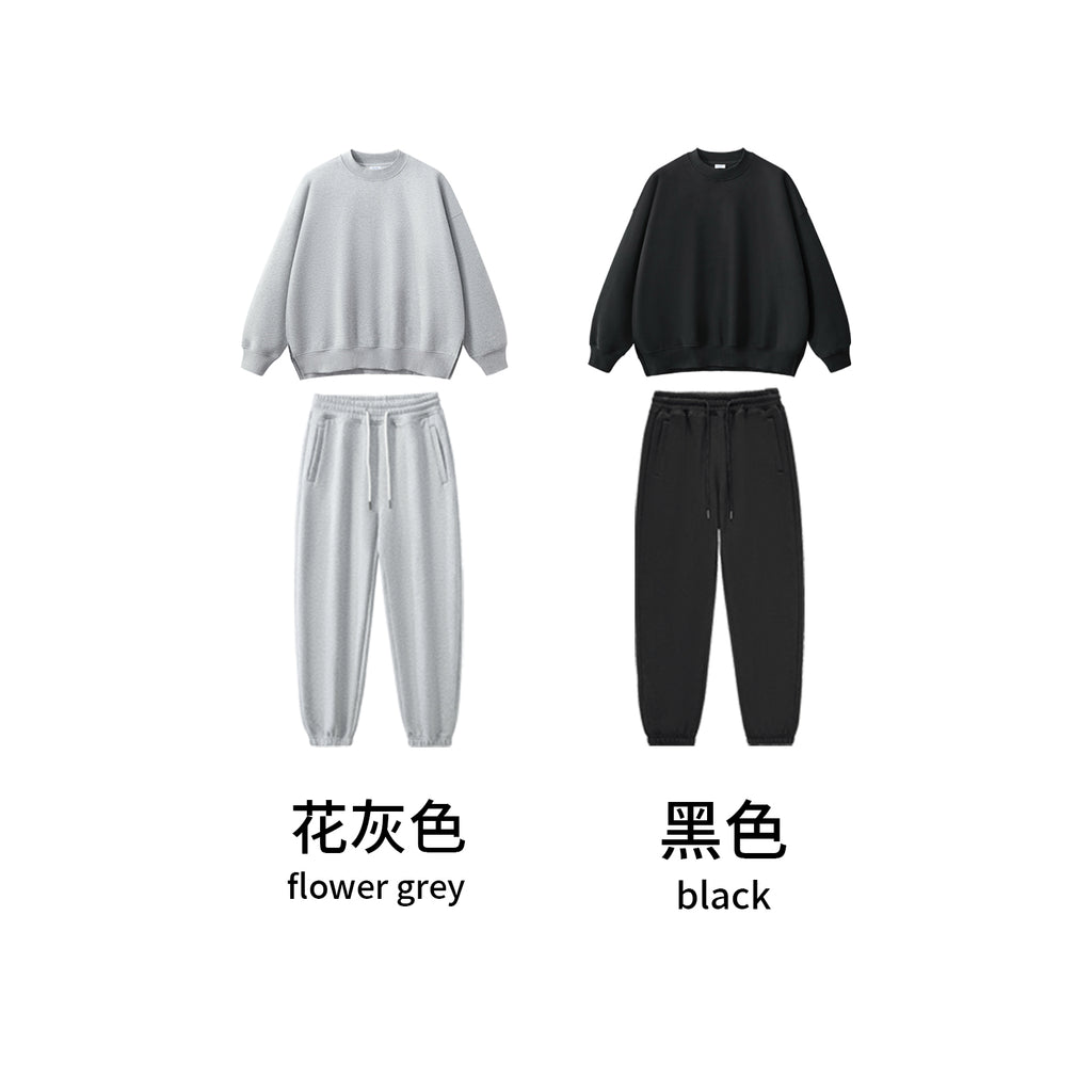 Custom Round Neck High Quality Fleece Streetwear Drop Shoulder Distressed Embroidery Blank Heavyweight Fashion Men's Hoodies