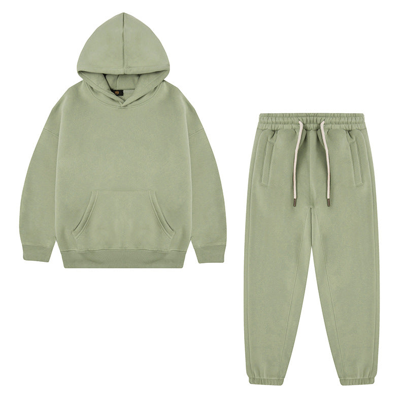 13 Color Patterned Children's Sweatshirt Set Loose Fitting 100% Cotton Casual Brand Sweatshirt Suit Fall and Winter Style