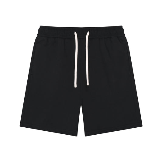 380g Heavyweight Shorts Streetwear Pure Color Custom Casual High Quality Heavy Cotton Sport Wholesale Embroidery logo Shorts