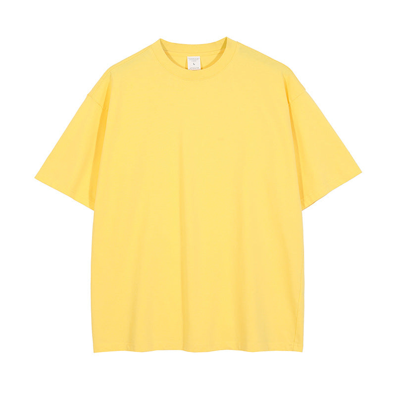 Custom Short Sleeve Puff Printing High Quality 100% Cotton Drop Shoulder Multi Color Summer New Design Streetwear t Shirts