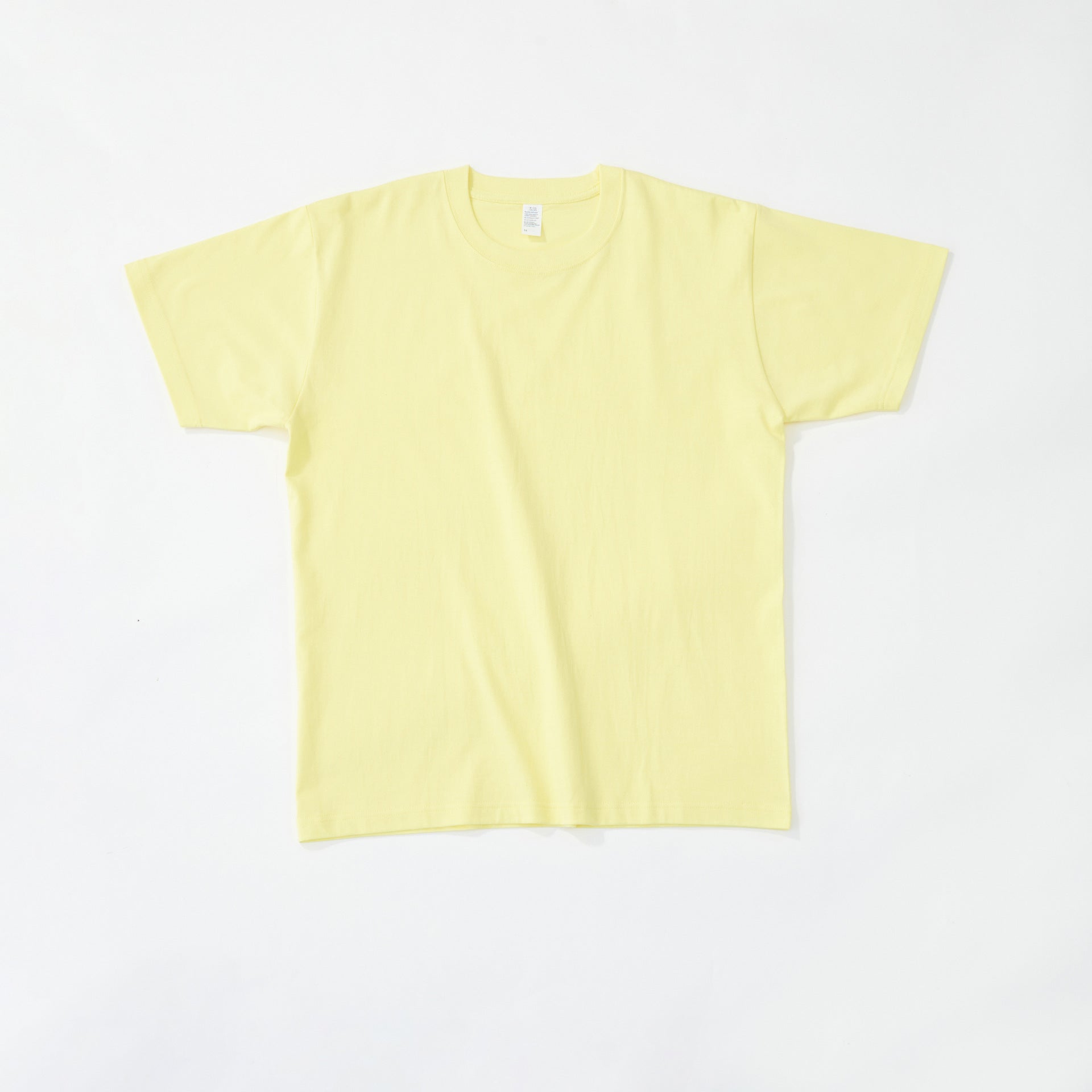 Wholesale Price t Shirt Customized High Quality 100% Cotton Pure Color 2026 Summer Streetwear New Design Round Neck t Shirts