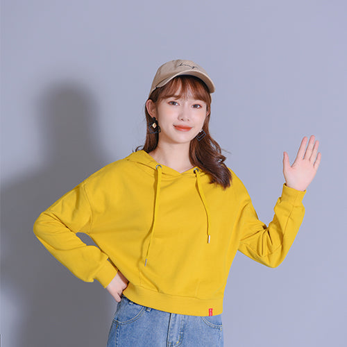 High Quality Oversized Heavyweight Hoodies 8 Color Women's Short Sleeved Unisex Hoodie American Style Design Winter Style