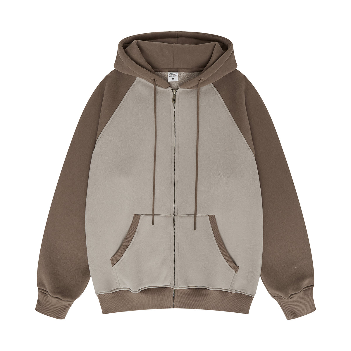 Printing Custom 5 Color American Style Crossover Color Hooded Pullover Hoodie Trendy European Style Loose Fit Brand Hoodie