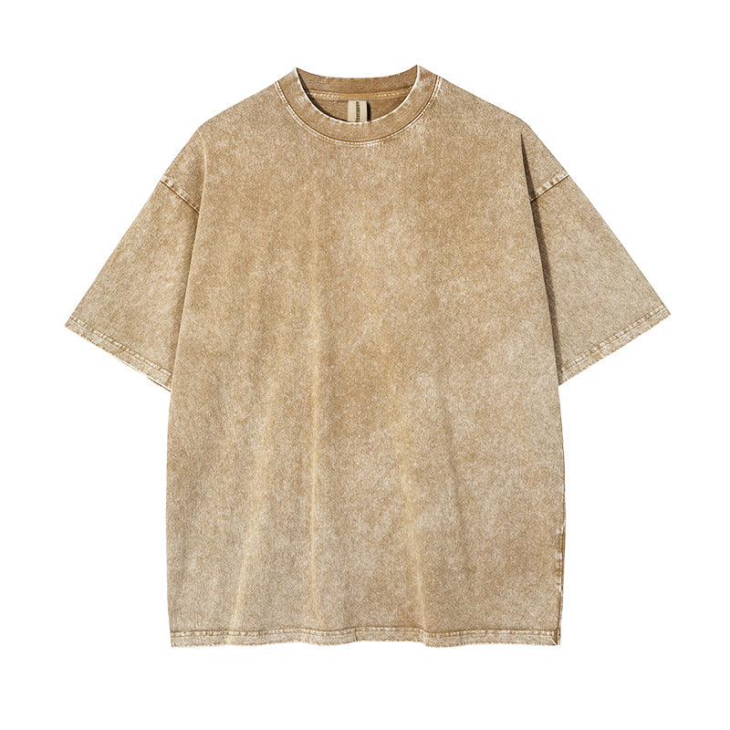 Multiple Techniques Can Be Used to Customize 12 Color Hand Painted Snowflake Water Wash Wax Dye Distressed Short Sleeved Shirts