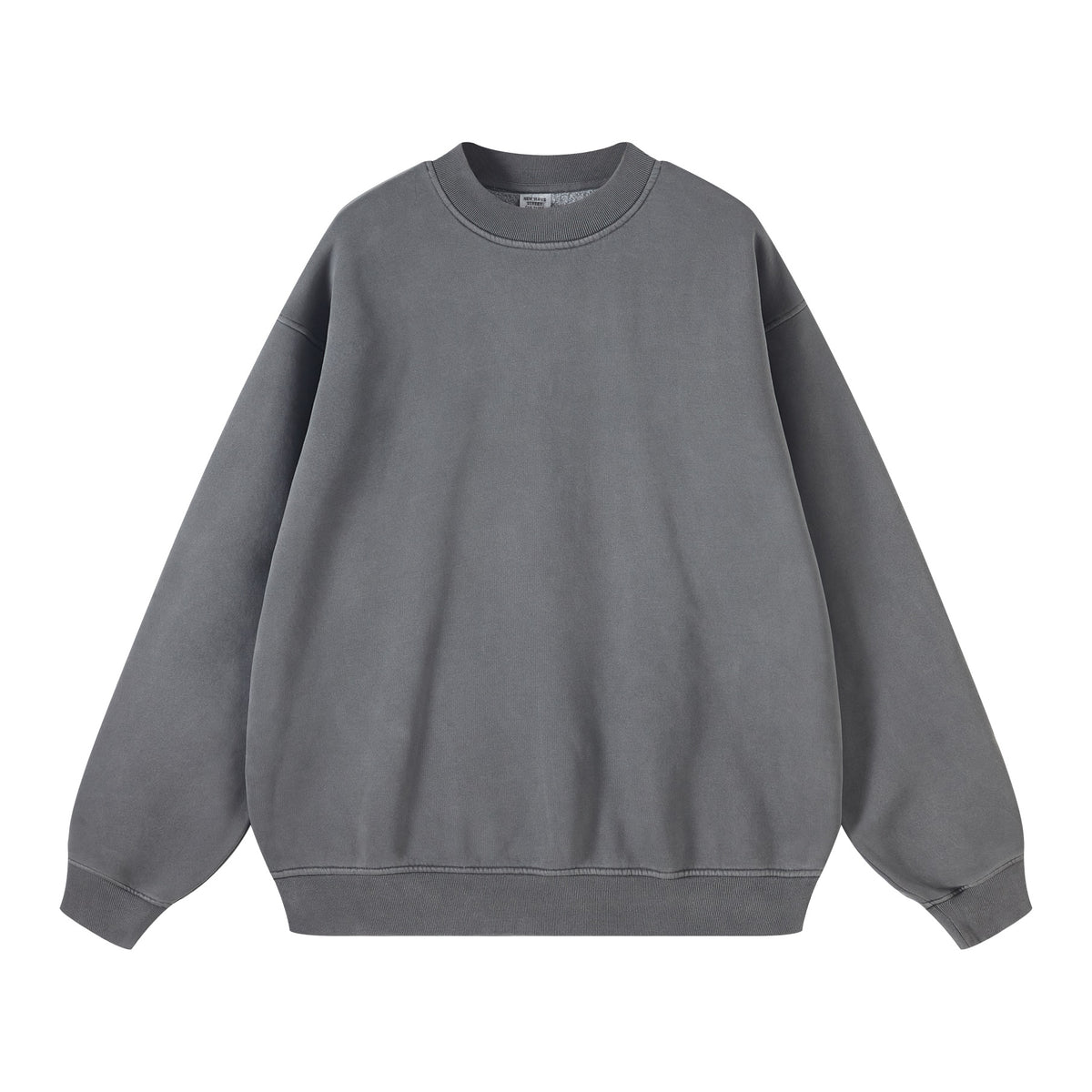 Customized 8 Color Washed Distressed Fleece Pullover Hoodie High Quality Crewneck Sweatshirt Unisex Fall and Winter Collection