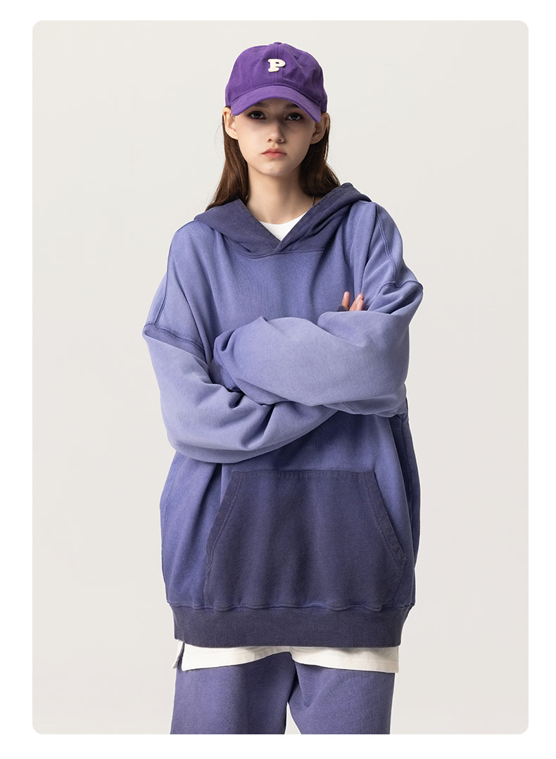 Hoodies 100% Cotton Vintage  Vintage Pullover High Quality Hoodie Pullover Heavyweight Embroidery  Distressed Oversized Hoodie