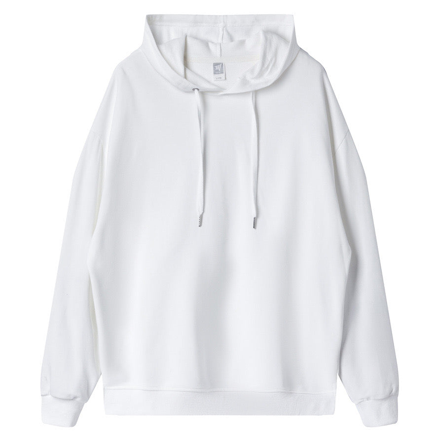 Hoodie Manufacturers Pullover Pure Cotton French Style Pompom Shawl Collar Style Pullover Hoodie Unisex Heavy Weight Winter