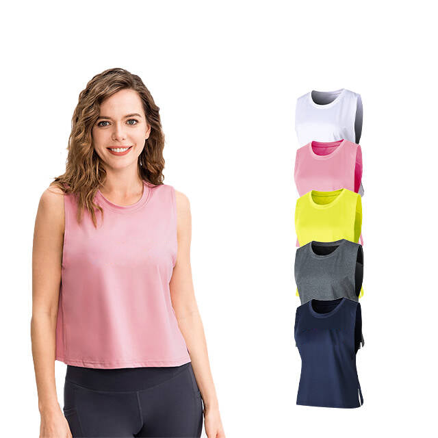 Wholesale Custom Streetwear Sleeveless Breathable Quick-drying Fitness Loose Screen Print Heavyweight Blank Fashion T-shirts