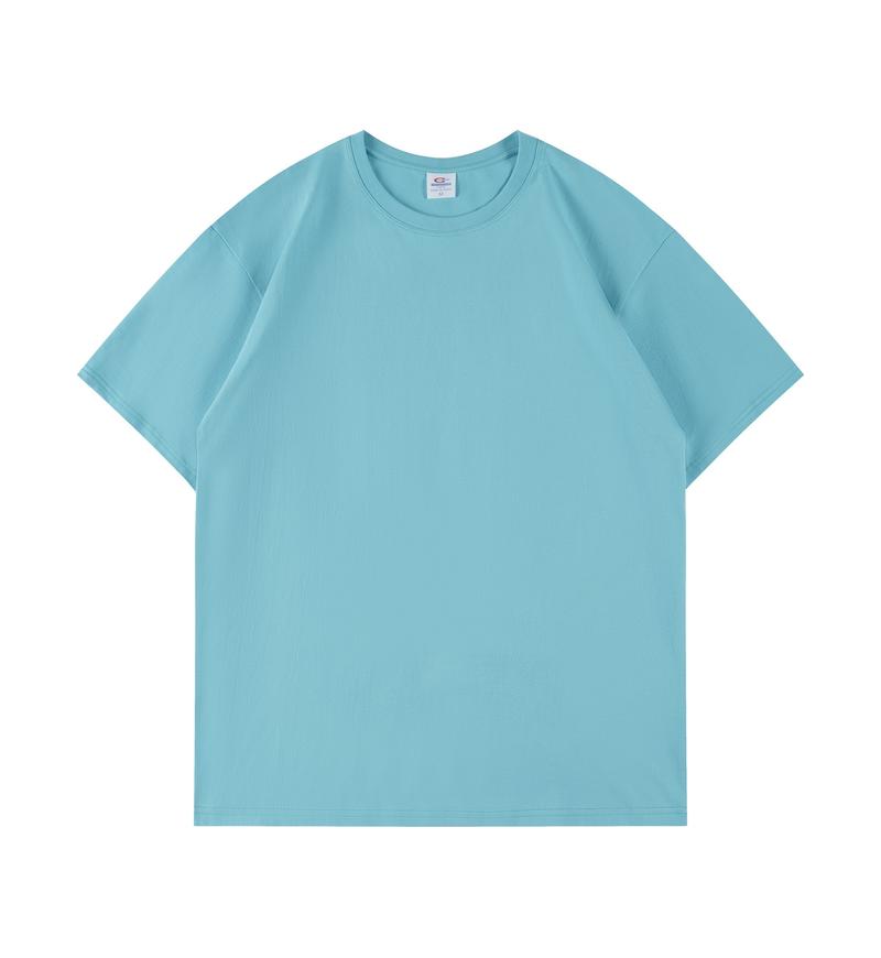 Customizable Patterns Loose Round Neck Short Sleeved Personalized and Fashionable Design Suitable for Both Men and Women