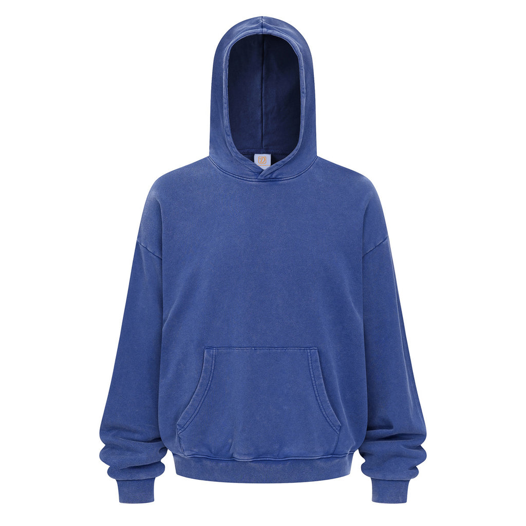 Blank Pullover Heavyweight Vintage Sublimation Streetwear Washed Tetrry  Drop Shoulder Winter Hoodies Unisex High Quality