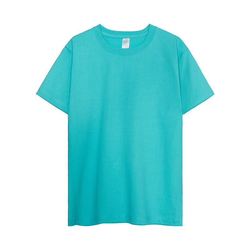Custom Wholesale Price Round Neck Unisex High Quality Blank Pure Color Distressed Embroidery Hot Sale Heavyweight T-shirt