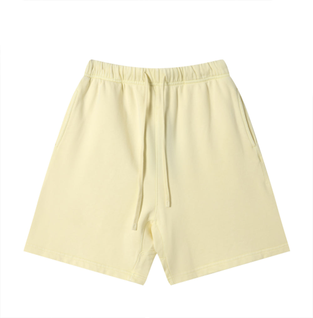 Customized Loose Fitting Cotton Casual Brand Shorts Heavy Duty Washing Distressed Loose Five Inch Shorts Free Sample Shorts