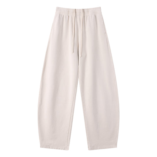 Manufacturer Sweatpants Design High Quality Blank Custom Streetwear Heavyweight 100% Cotton Fashion Washed Sweatpants