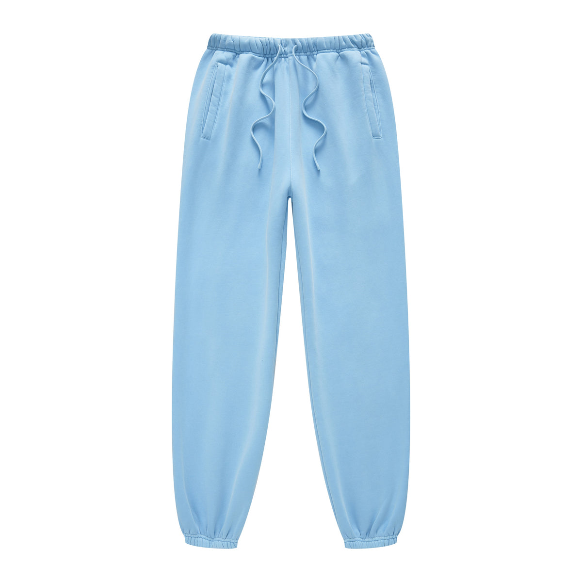 360 Gsm 100% Cotton 8 Color Water Washed Distressed Plus Fleece Distressed Sweatpants for Men High Quality American Style