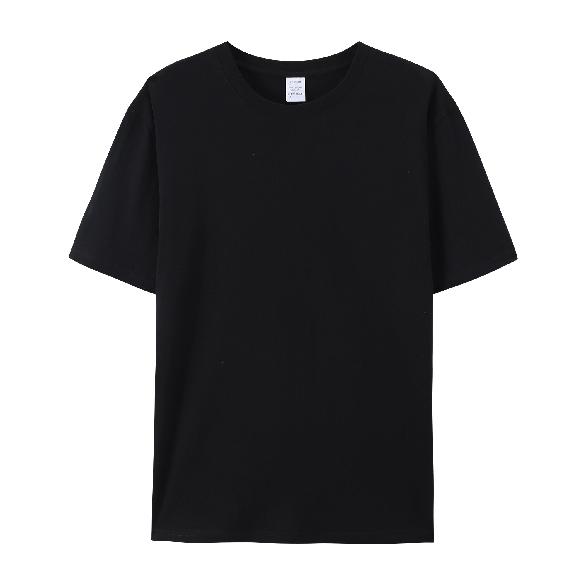 High Quality Multi Color T-shirts Blank Round Neck Pure Color Heavy Cotton Cusrtom logo Summer New Design Personalized T-shirt