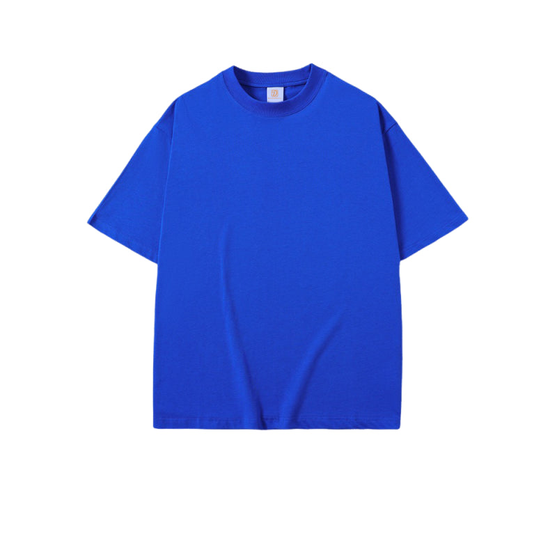 Drop Shoulder Unisex High Quality Short Sleeve Custom Heavyweight Blank Fashionable Style Oversized 100% Cotton Tshirts Wholesale