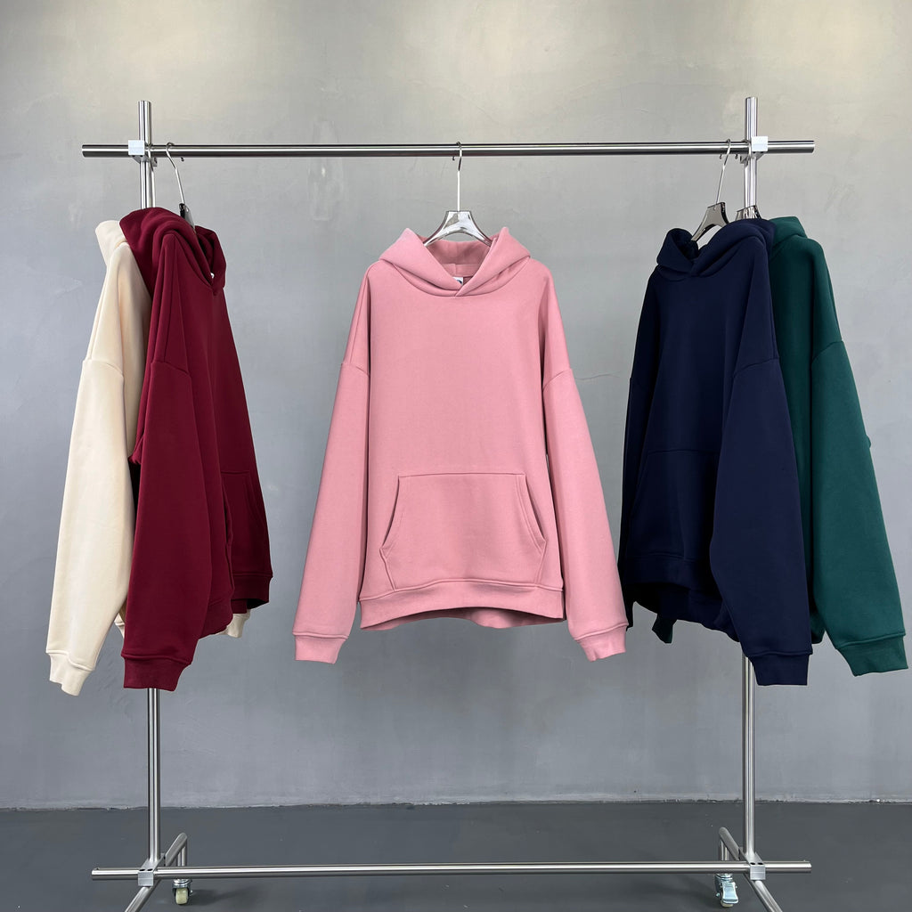 Manufacturer Hoodies Custom Fleece High Quality Blank Distressed Embroidery Heavyweight Streetwear Fashion Mens Hoodies