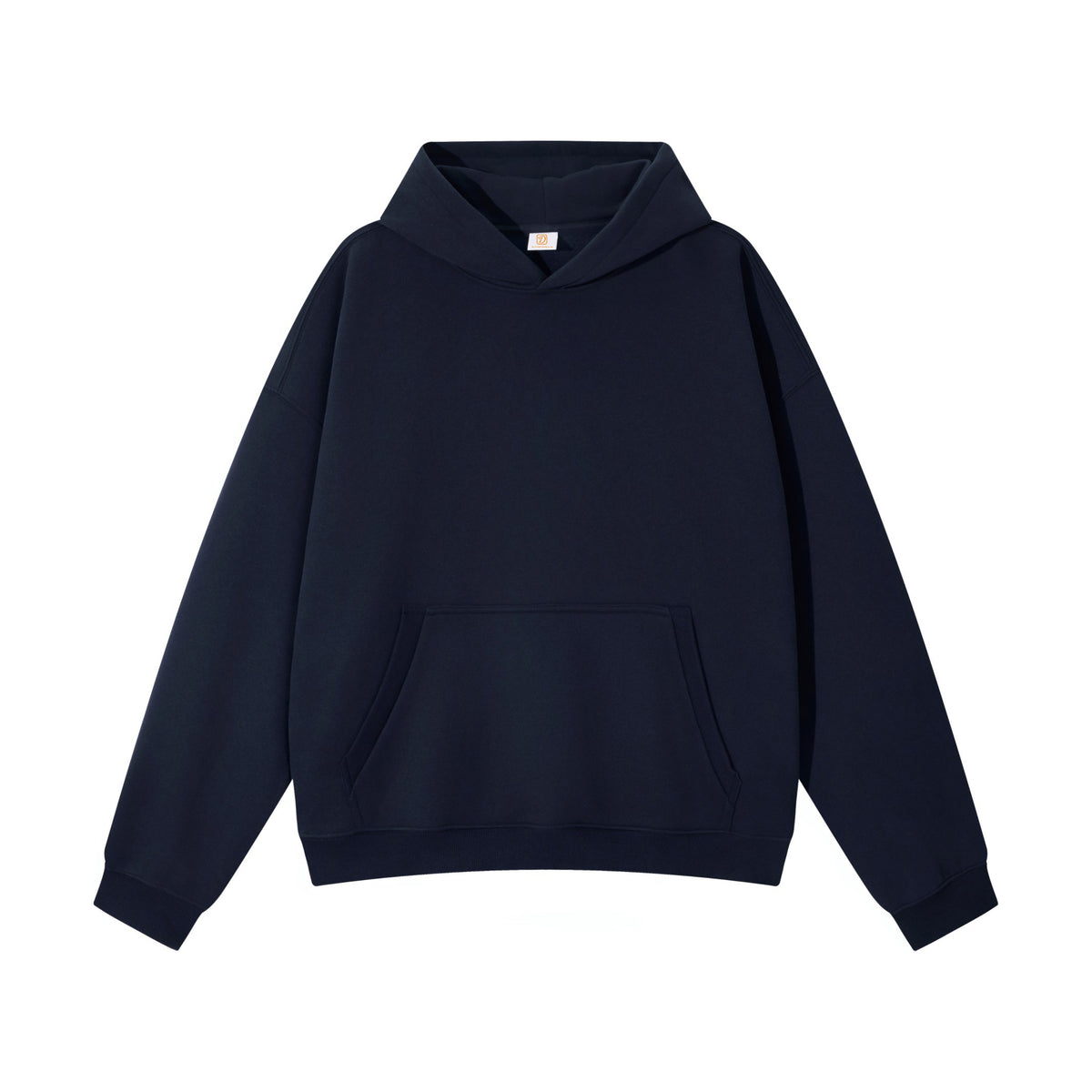 The Boxy Shaped Thickly Lined Heavy-duty Drop Shoulder Pullover Is Available in Samples Hoodie for Men Fall and Winter Style