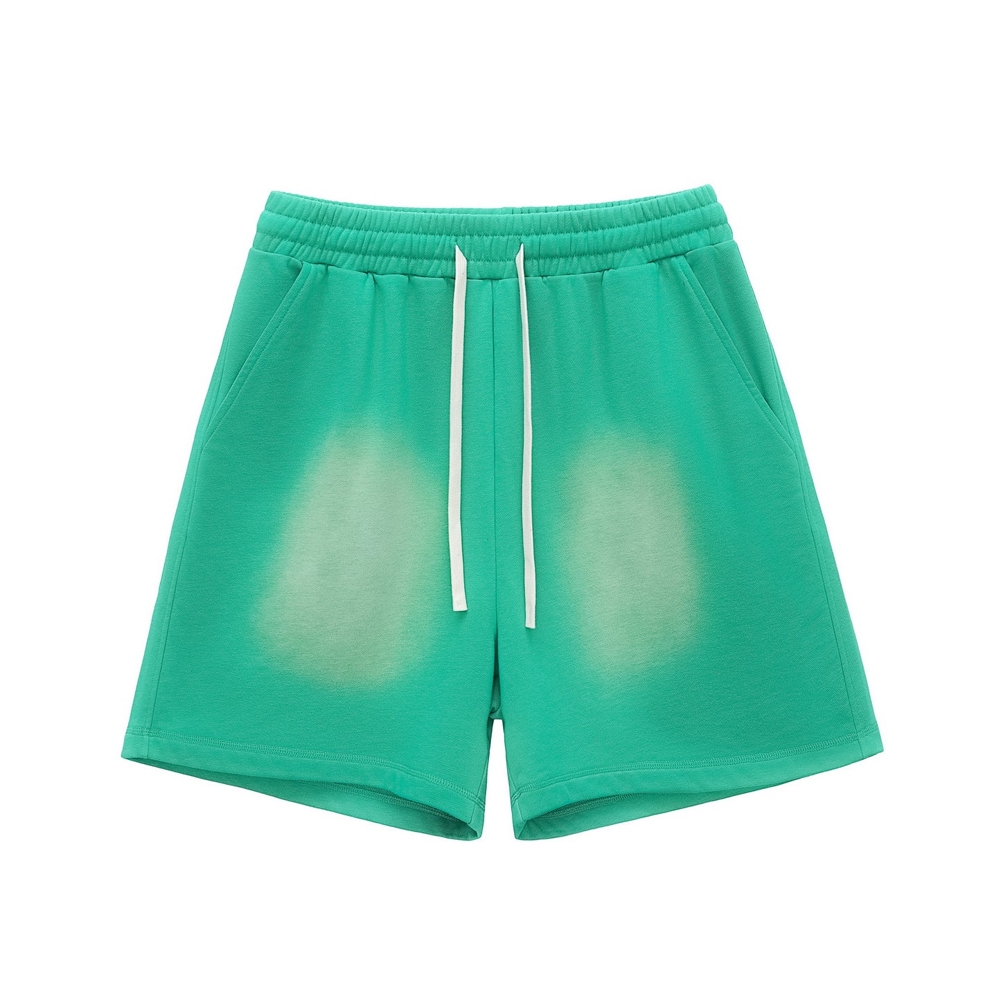 Customized Shorts Washed Distressed Looped Heavy Duty Horsehair Print Shorts Plain Shorts for Printing Plain Oversized Unisex