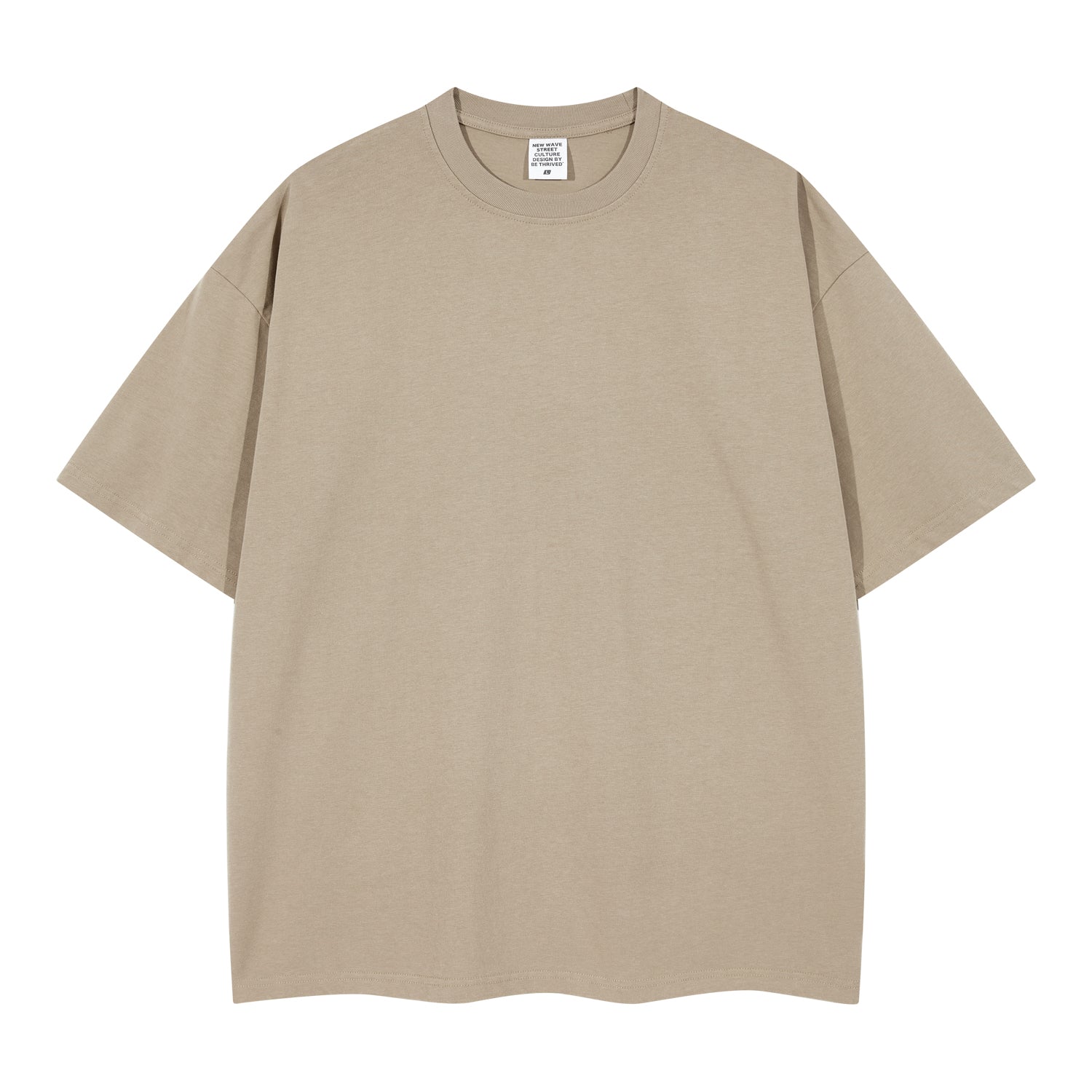 Customized t Shirts 100% Cotton Streetwear Loose High Quality Drop Shoulder t Shirt Wholesale Blank Screen Printed Plain t Shirt
