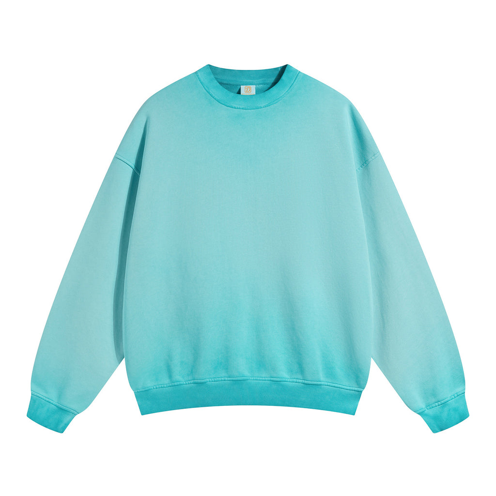 Men's Hoodies Custom Crew Neck Streetwear Vintage High Quality Blank Terry Puff Printing Pullover Mens Hoodies and Sweatshirts