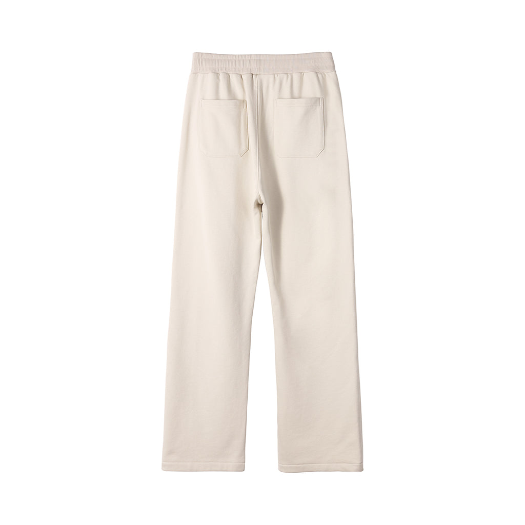 Men Custom Plain Sweatpants High Quality Polyester/Cotton Screen Printed Pure Color Wholesale Streetwear Puff Printing Pants