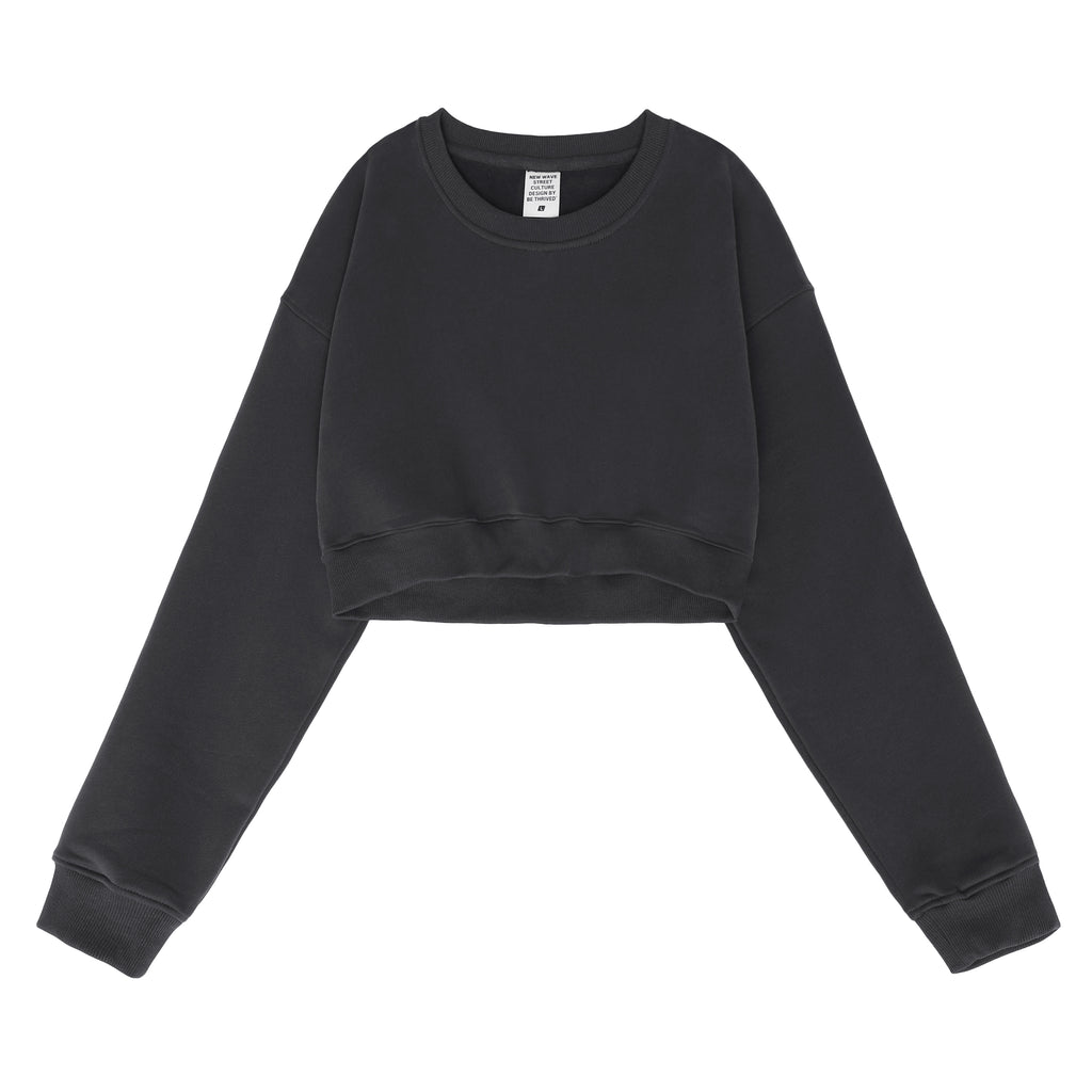 Available Customized logo 8 Color Oversized Fuzzy Brush Fleece American Retro Design Low Cut Hot Girl Short Sleeve Hoodie