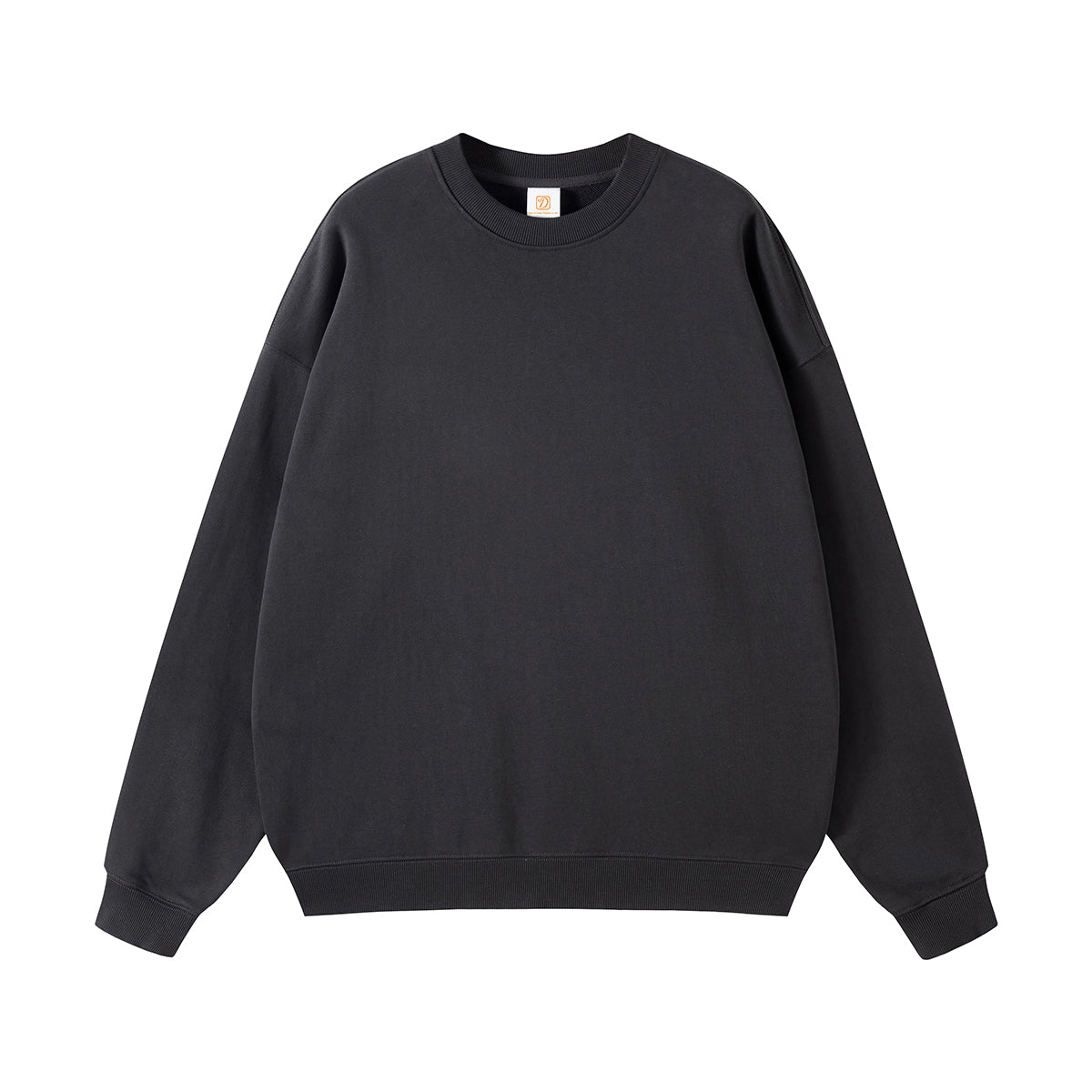 Customized 100% Cotton Heavy Weight Wool Pullover with a Round Neck Personalized Designer Men for Men High Quality Vintage Style