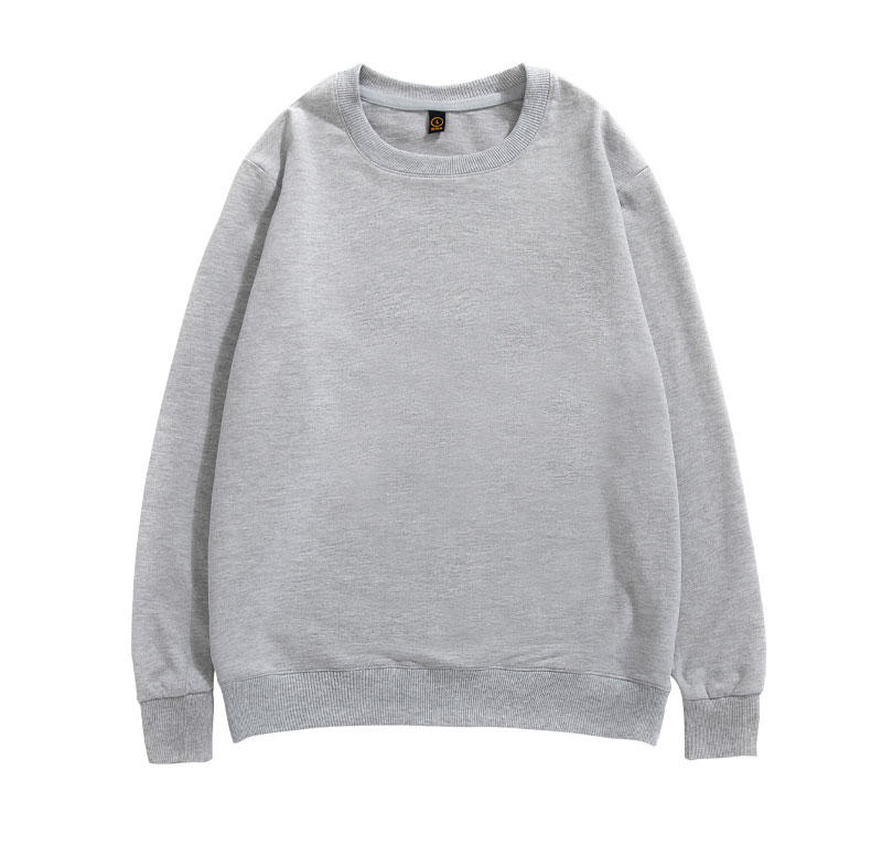 Oem Brand 12 Color Solid Color Fleece Pullover with Round Neck High Quality Hoodie Manufacturer Hoodies Unisex Plain Style
