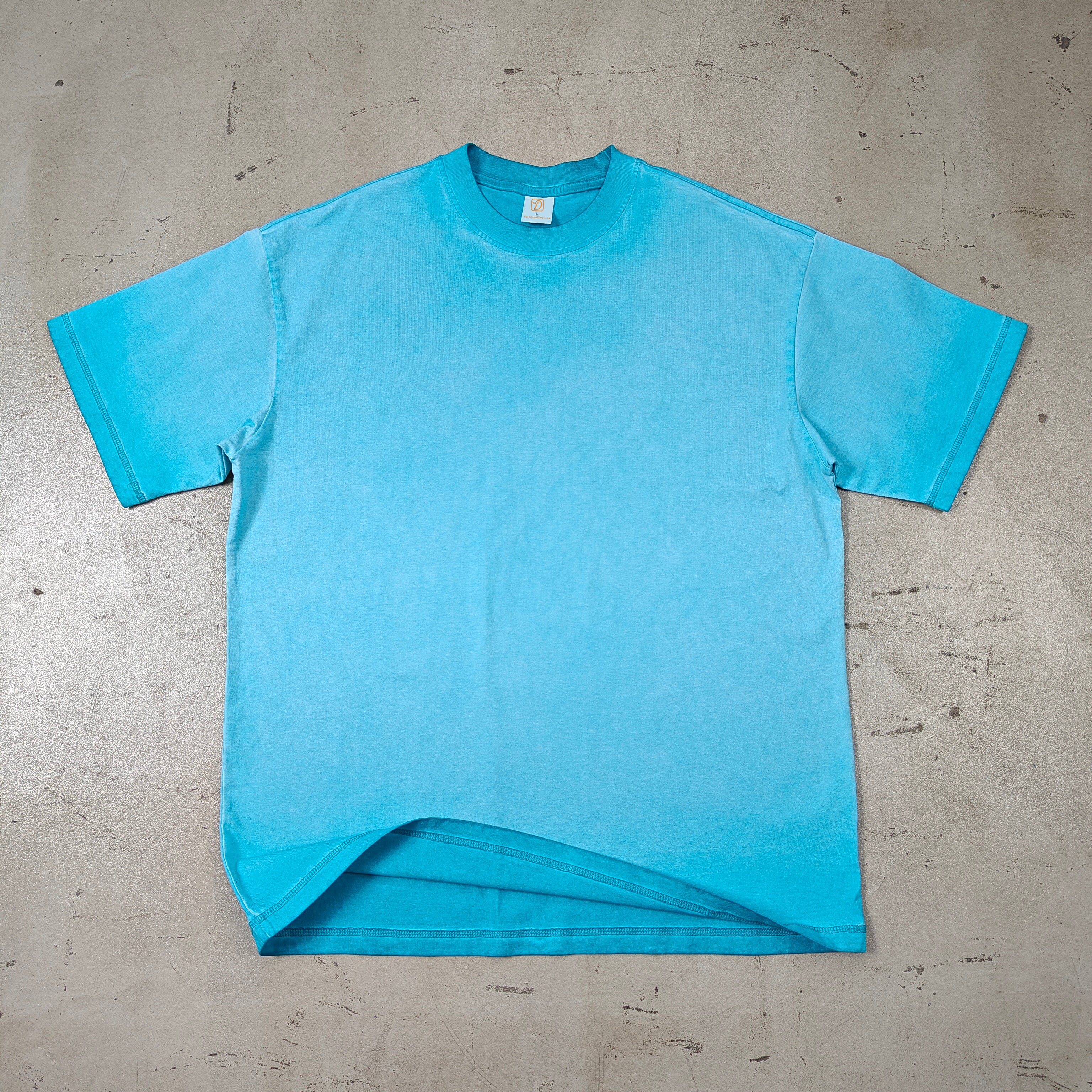 Tshirt High Quality Custom logo Men's T-shirts Streetwear Acid Wash Loose High Quality Drop Shoulder Heavyweight Plain t Shirt