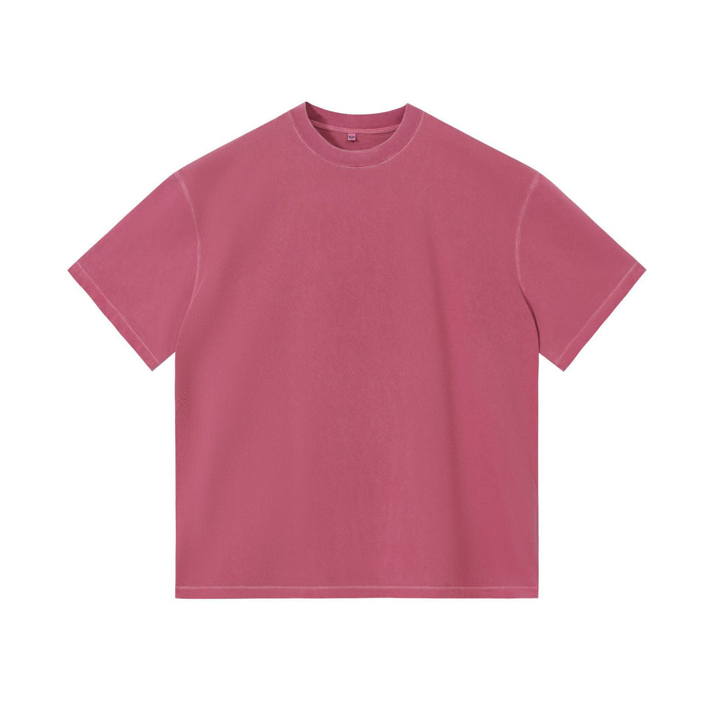 Vintage Custom Washed T-shirt Embroidery logo Streetwear Summer Short Sleeve High Quality New Design Blank Plain t Shirt for Men
