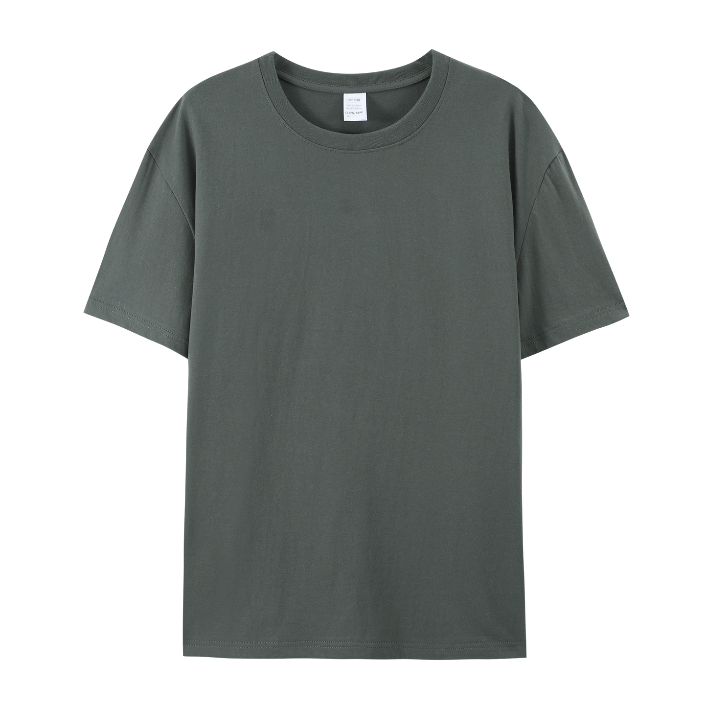 Men's Cotton T-shirt Streetwear New Style High Quality Embroidery logo Round Neck Wholesale Custom Puff Printing T-shirt