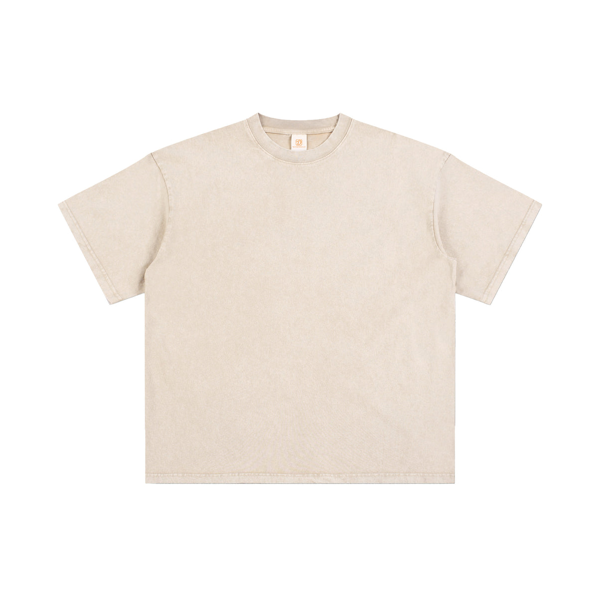 Customized t Shirts Wax Printed Frosted Snowflake Distressed and Washed T-shirt Plain Oversized Streetwear T-shirt High Quality