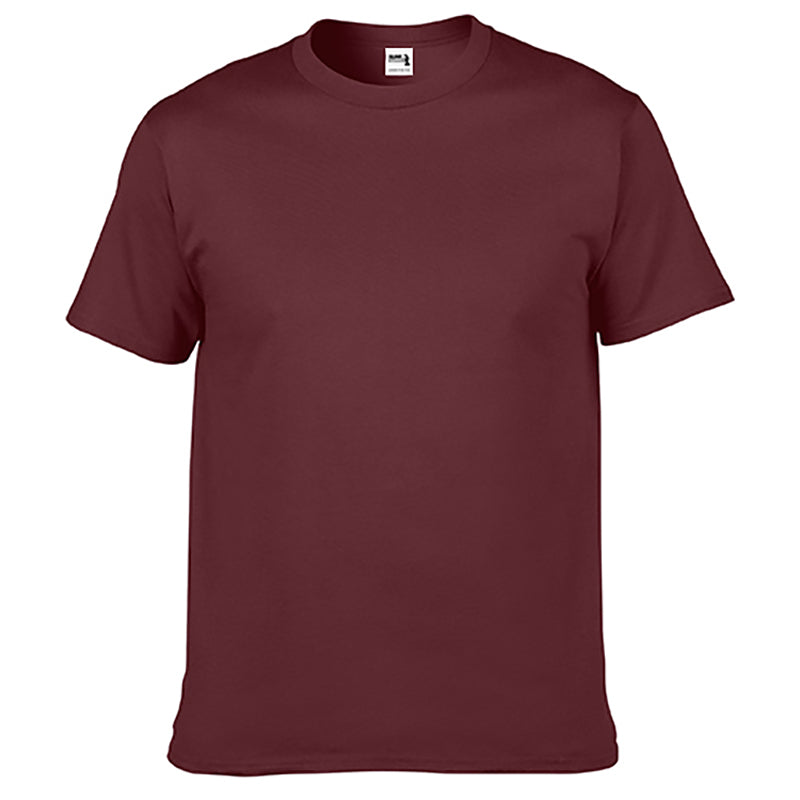 Men's T-shirts Heavy Cotton Custom logo Casual Short Sleeve High Quality Round Neck Design Streetwear Personalized T-shirt