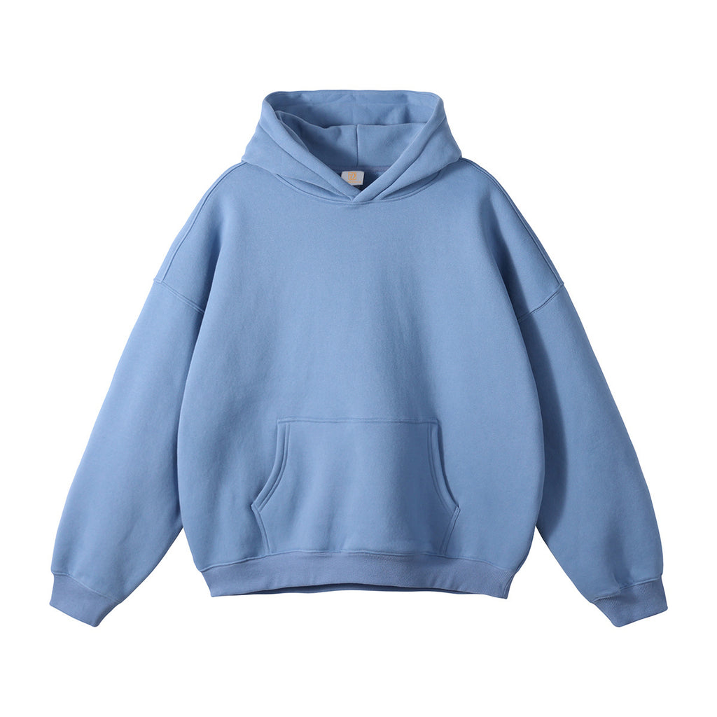 380g 100% Cotton Custom logo Hoodies Blank Pullover Multi Color Streetwear Distressed Embroidery Hoodies Unisex High Quality