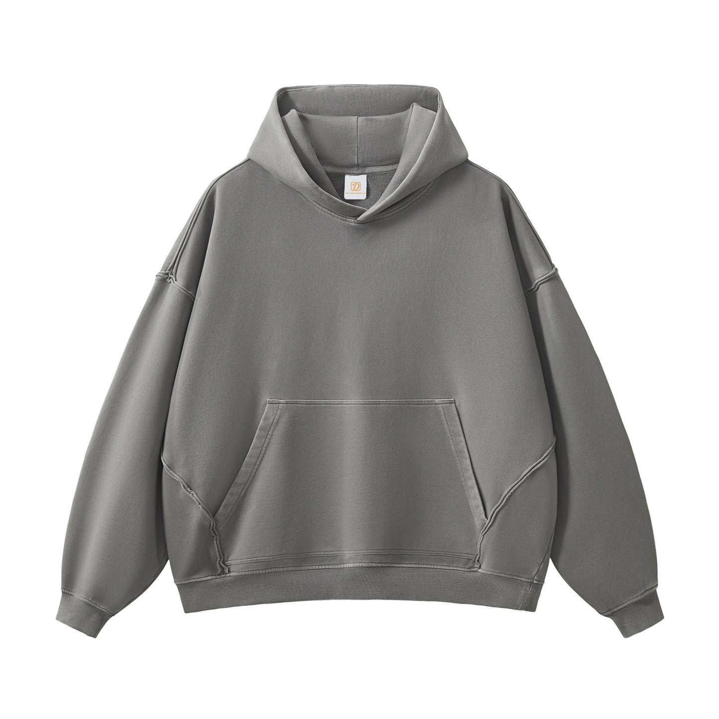 100% Cotton Heavyweight Custom French Terry Acid Wash High Quality Streetwear Unisex Oversized Drop Shoulder Hoodie