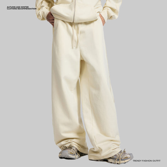Wholesale Sweatpants From a Trendy Brand Heavy Duty Long Pants with Decorative Elastic Waistband Men Sweatpants High Quality